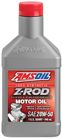 AMSOIL Z-ROD 20W-50 Synthetic Motor Oil (ZRF)