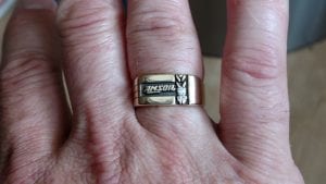 AMSOIL regency ring with diamonds