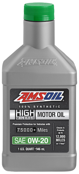  0W-20 100% Synthetic High-Mileage Motor Oil